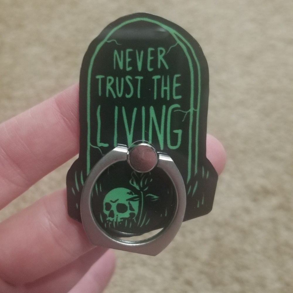 BlackCraft Cult Phone Ring Kick Stand Beetlejuice